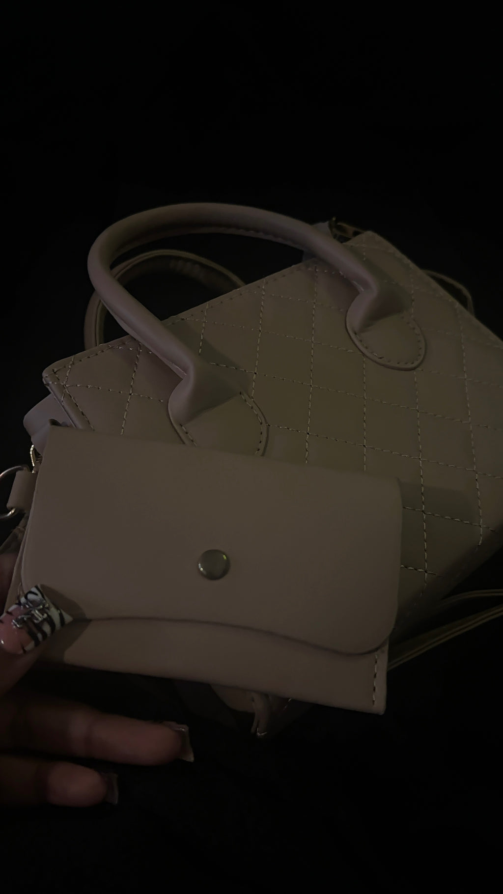 Brown Babe Luxe Purse Set