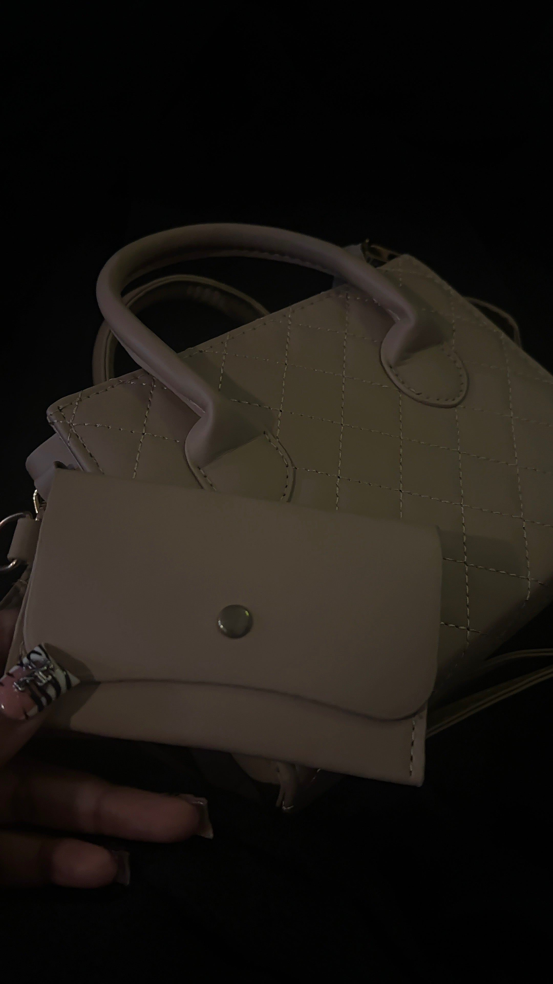 Brown Babe Luxe Purse Set