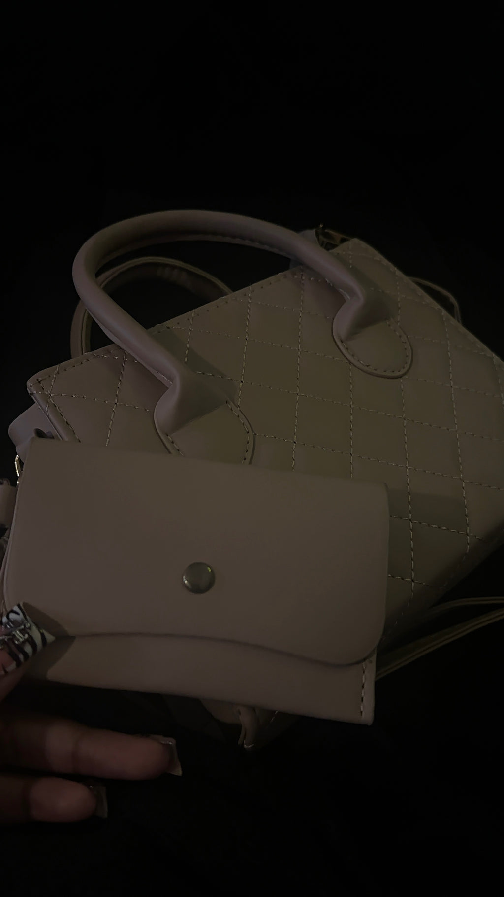 Brown Babe Luxe Purse Set