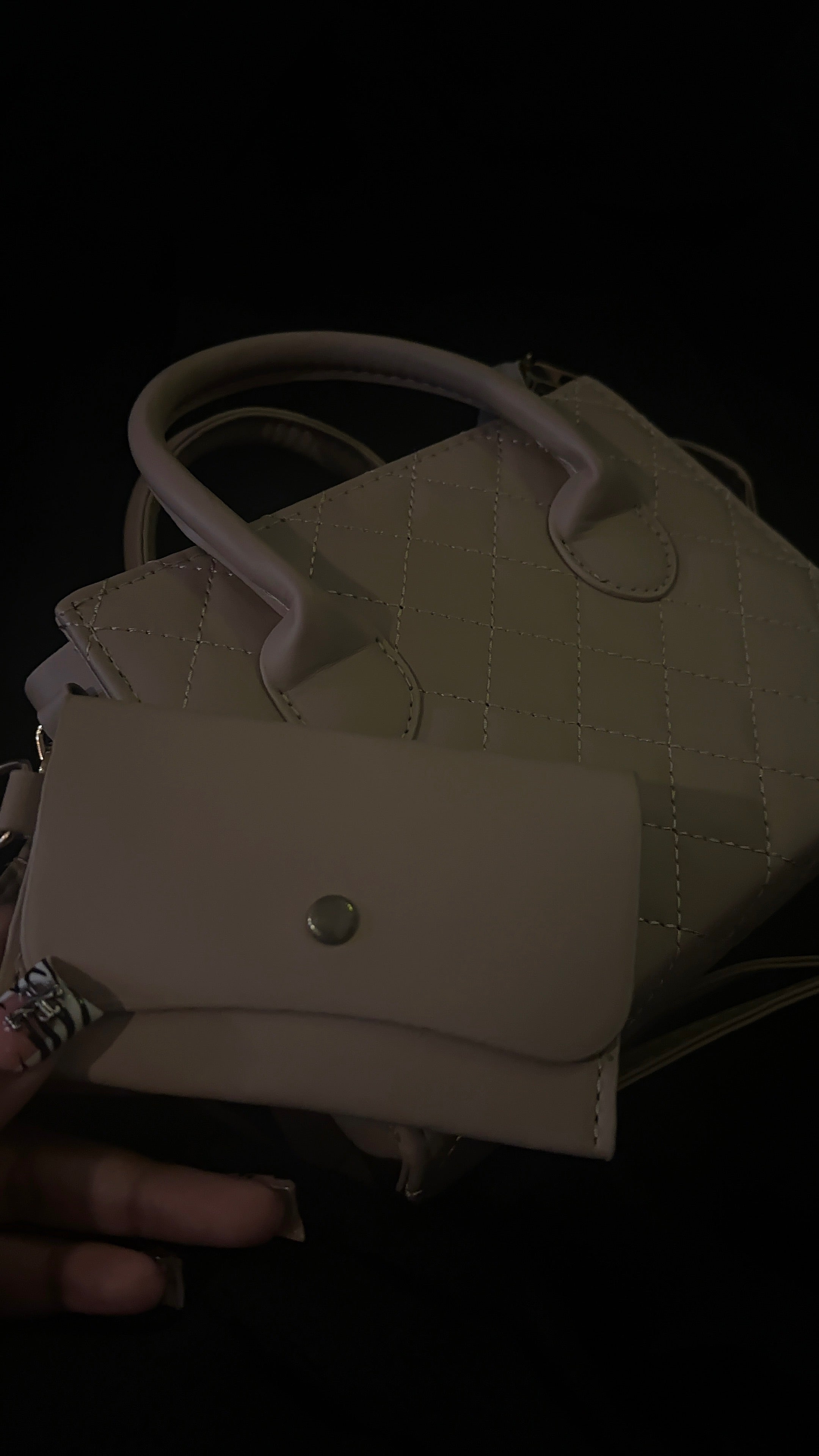 Brown Babe Luxe Purse Set